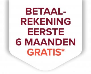 Actie betaalrekening  - actiebanner