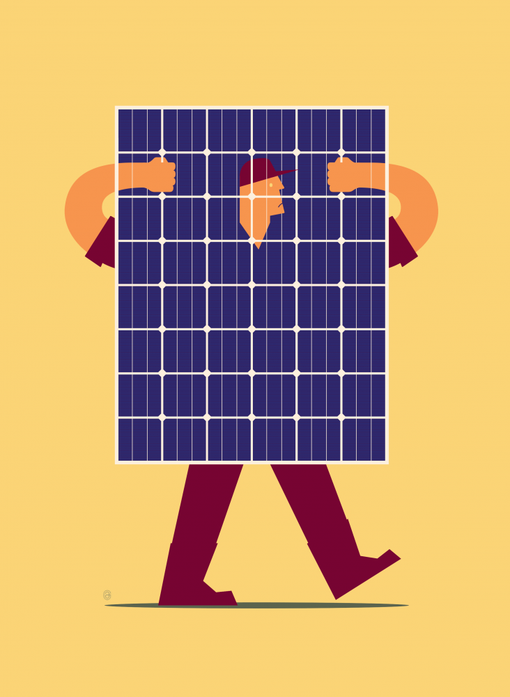 Duurzaam dilemma Zonnepanelen uit China.