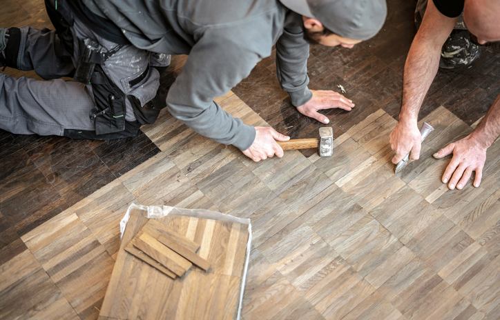 Nieuws - foto Duurzaam verzekeren - vloer reparatie